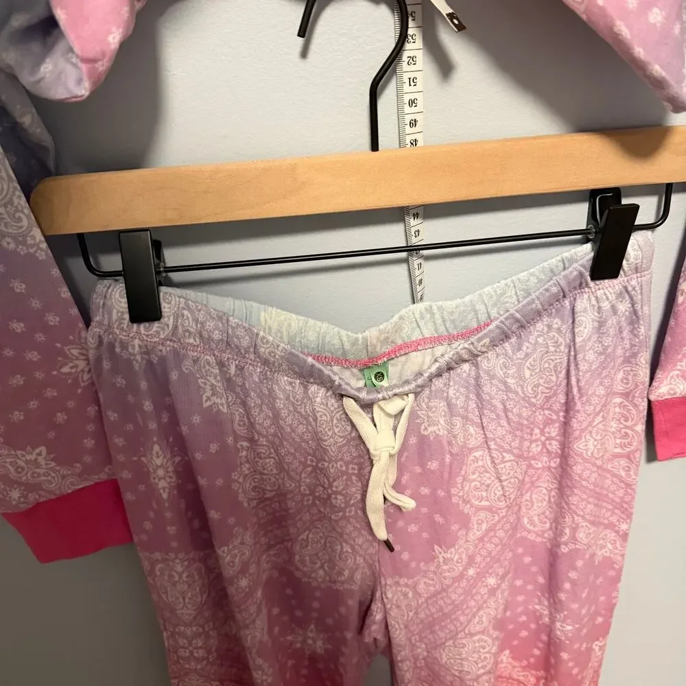 Honeydew Star Seeker Lounge Set Ombre Bandana Pajama Set size XS Matching Set